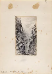 Wiesen Strasse koło Davos, Szwajcaria, 1898-99