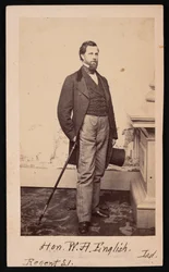 Portret Williama Haydena Angielski 1822-1896, przed 1896.