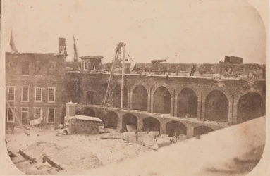 Ewakuacja Fortu Sumter, kwiecień 1861, kwiecień 1861.
