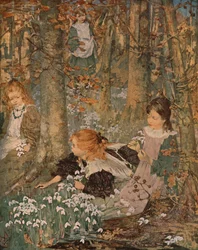 Nadejście wiosny, 1899, c1930.