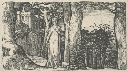 Dama z gawronami, 1829.