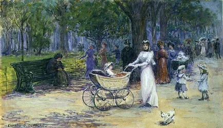 Promenady (akwarela)