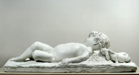 Śpiący Faun (tynk)