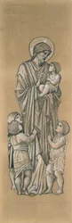 Chrystus błogosławi małe dzieci