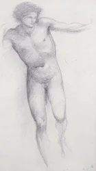 Perseusz - Skała Zagłady (kreda na papierze)