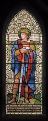 Wilden, All Saints, Morris & Co., Edward Burne-Jones, John Henry Dearle (1859-1932), król Ethelbert, 1902-1914, Louisa, Alfred, The Baldwins, premier, metodysta, Worcestershire, Arts & Crafts,
