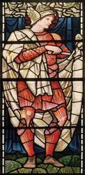 Wilden, All Saints, Morris & Co., Edward Burne-Jones, John Henry Dearle (1859-1932), St Martin, Hojność, 1902-1914, Louisa, Alfred, The Baldwins, Premier, Metodysta, Worcestershire, Arts & C