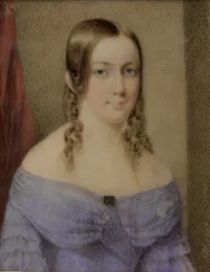 Portret damy, 1842.