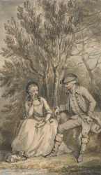 Ilustracja do Podróży sentymentalnej: Odcinek: Maria i jej pies Sylwia
