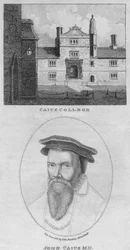 Caius College, John Caius MD, 1801.