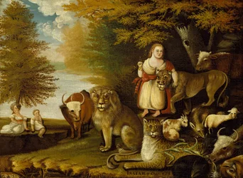 Królestwo pokoju, ca. 1830-32.