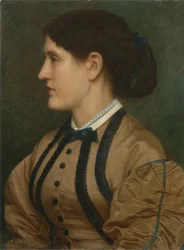Portret Elizy Eastlake (1809-93) 1864 (olej na płótnie)