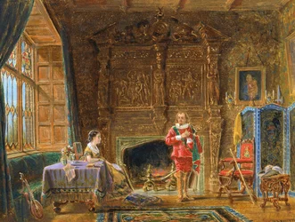 Wnętrze, 1870.
