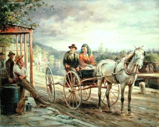 Późne popołudnie, Port Ben, hrabstwo Ulster