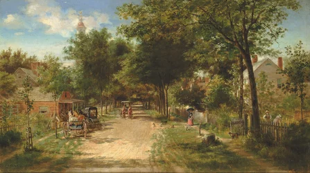 Sklep Wiejski, 1885.
