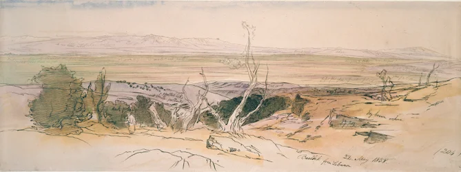 Baalbek z Libanu, 1858.
