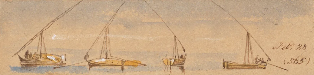 Łodzie (dahabeah); 28 lutego [1867] (565)