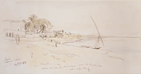 Esneh, Egipt, 1854