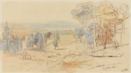 W drodze do Achmet Aga z Castelli i Chalcis, Grecja, 23 czerwca 1848 r.