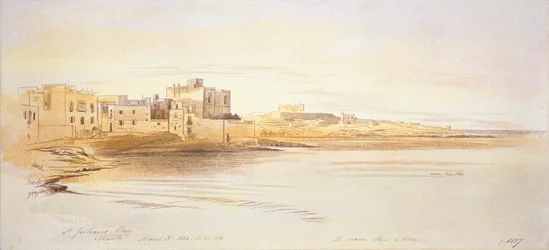 Zatoka św. Juliana, Malta, 1866