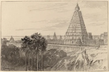 Tanjore, Indie, 18841885.