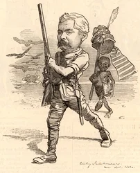 Ilustracja z Henrym Mortonem Stanleyem