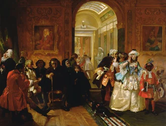Przedpokój Lorda Chesterfielda w 1748 r., 1869 r