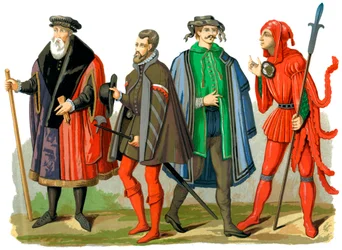 Stroje niemieckie, XV-XVI wiek, 1849
