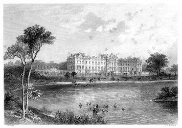 Pałac Buckingham, Londyn, 1899.