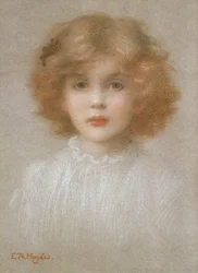 Portret młodej dziewczyny