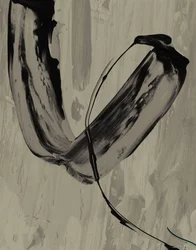 Abstrakcyjny szary gest