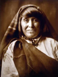 Kobieta z Acoma, ok. 1904, fot. Edward S. Curtis