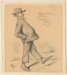 Algernon Charles Swinburne na Wimbledon Common