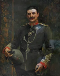 Oficer batalionu ochotniczego pułku Middlesex, 1904 ok