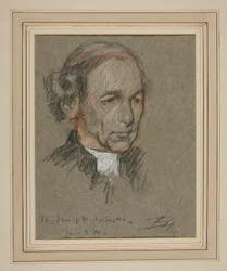 Koronacja Edwarda VII. Portret: Joseph Armitage Robinson, kanonik