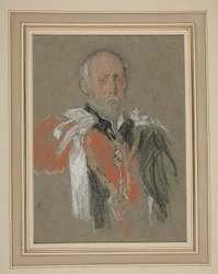 Koronacja Edwarda VII. Portret: książę Chrystian ze Szlezwiku-Holsztynu