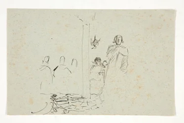 Galahad na zamku, studium do The Quest of the Holy Graal (seria piętnastu obrazów dla Biblioteki Publicznej w Bostonie, ukończona w 1901)