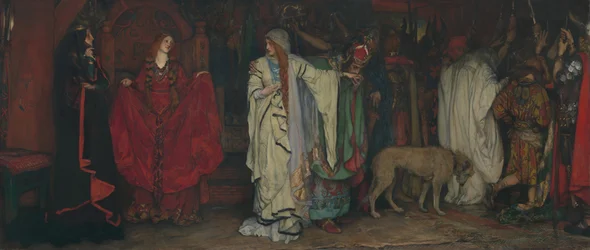 Król Lear, akt I, scena I, 1898