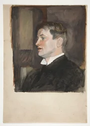 Portret młodego mężczyzny (niezidentyfikowany opiekun)