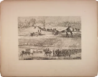 Utknąć w błocie, 1876