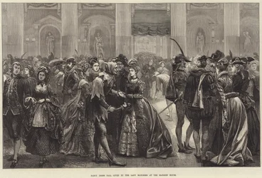 Bal przebierańców wydany przez Panią Burmistrz w Dworze