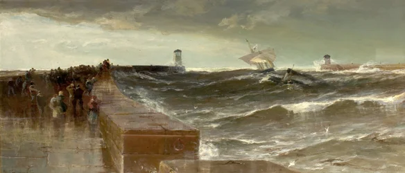 Po trzech dniach wichury, 1885