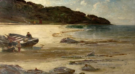 Scena na wybrzeżu, 1891