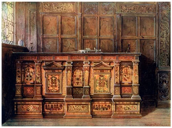 Inkrustowana skrzynia na broń, 1910 r.
