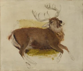 Umierający Jeleń, ca. 1830.