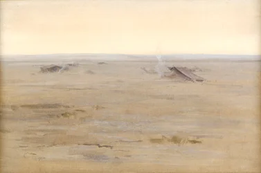 Obóz na pustyni, 1914