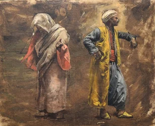 Studium Dwóch Postaci, ca. 1878.