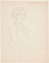 Portret młodej kobiety