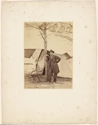 [Generał Grant w swojej kwaterze głównej w Cold Harbor].