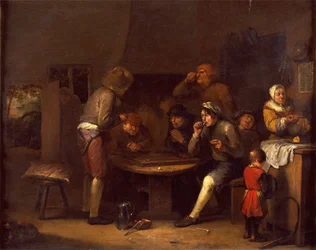 Wnętrze zagrody, 1677